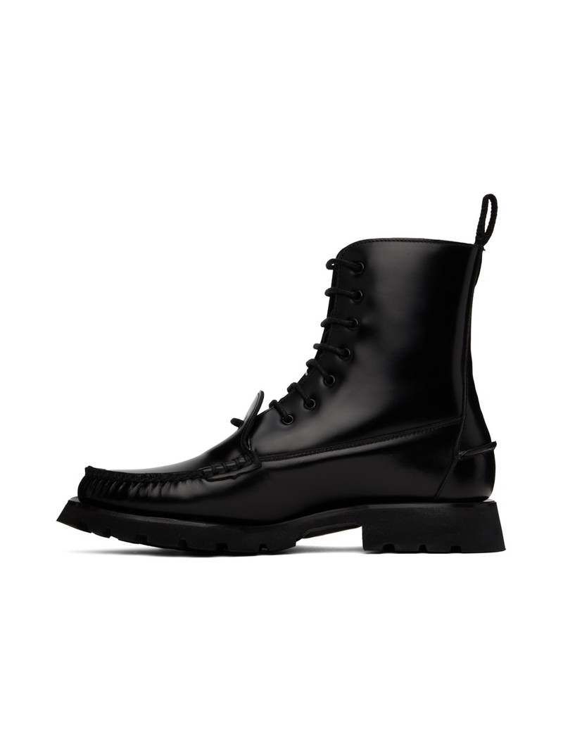 HEREU Black Cordo Boots outlook