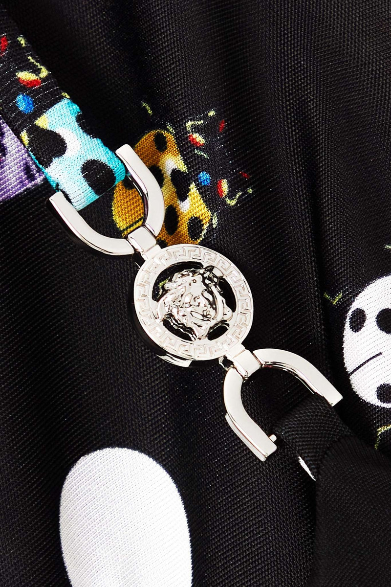 + Dua Lipa printed woven dress 4