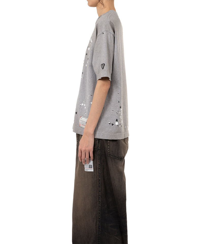 Embellished Distressed T-Shirt 17