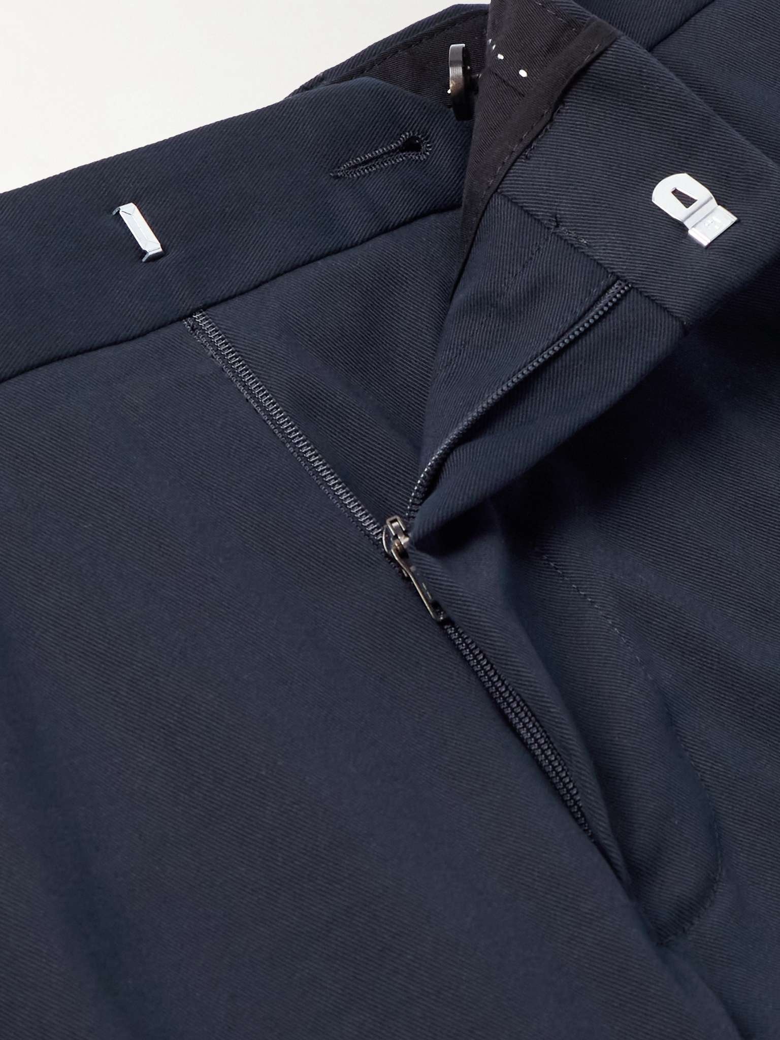Philip Straight-Leg Cotton-Blend Twill Trousers - 3