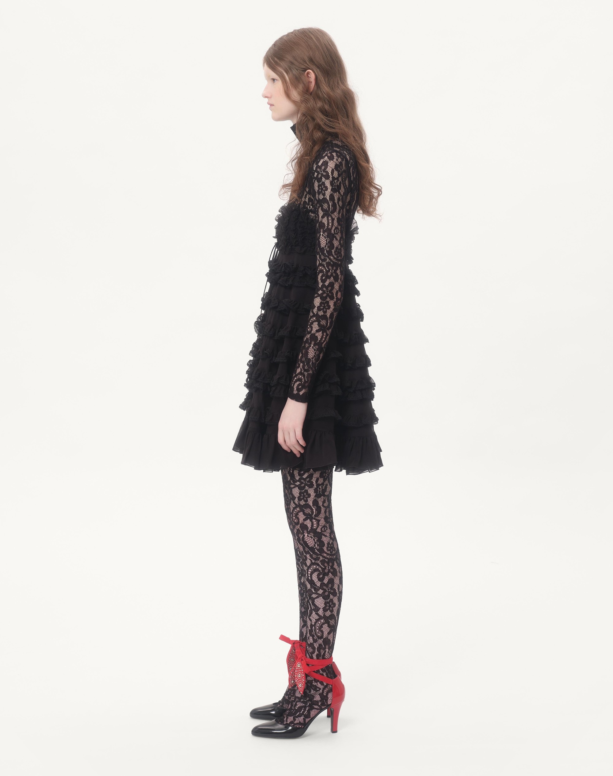 CHIFFON SHORT DRESS - 6