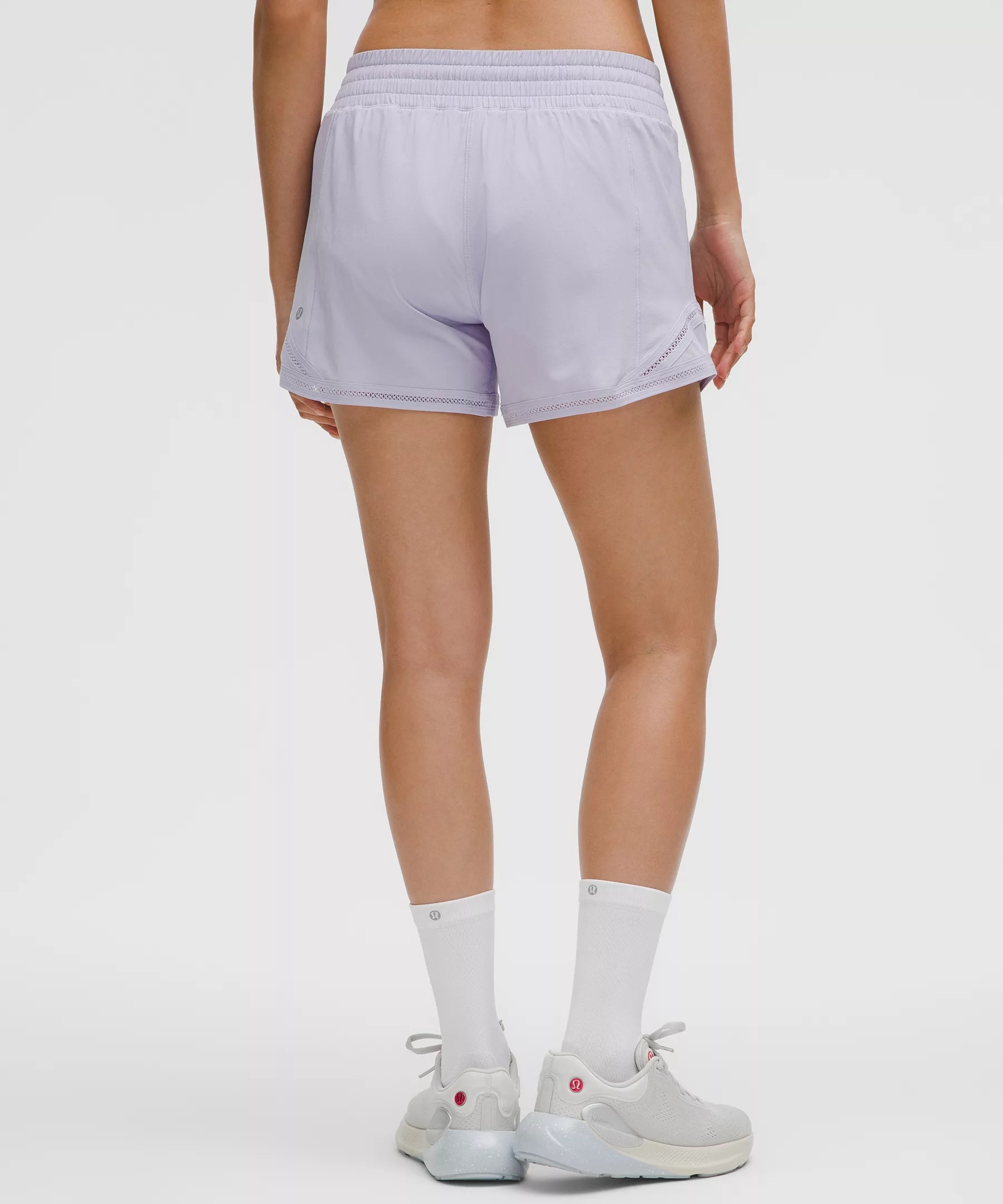 Hotty Hot High-Rise Lined Short 4" *Lace Trim - 4