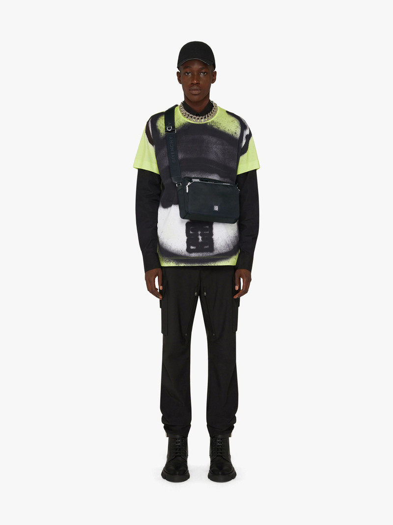 Givenchy 4G LIGHT MESSENGER CROSSBODY  BAG WITH REMOVABLE POUCH outlook