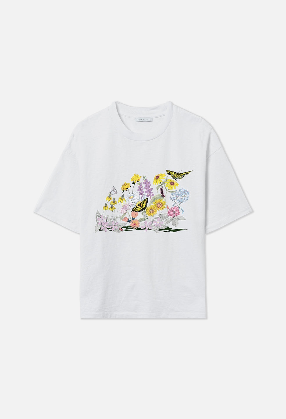 GARDEN RIVIERA CROPPED TEE - 1