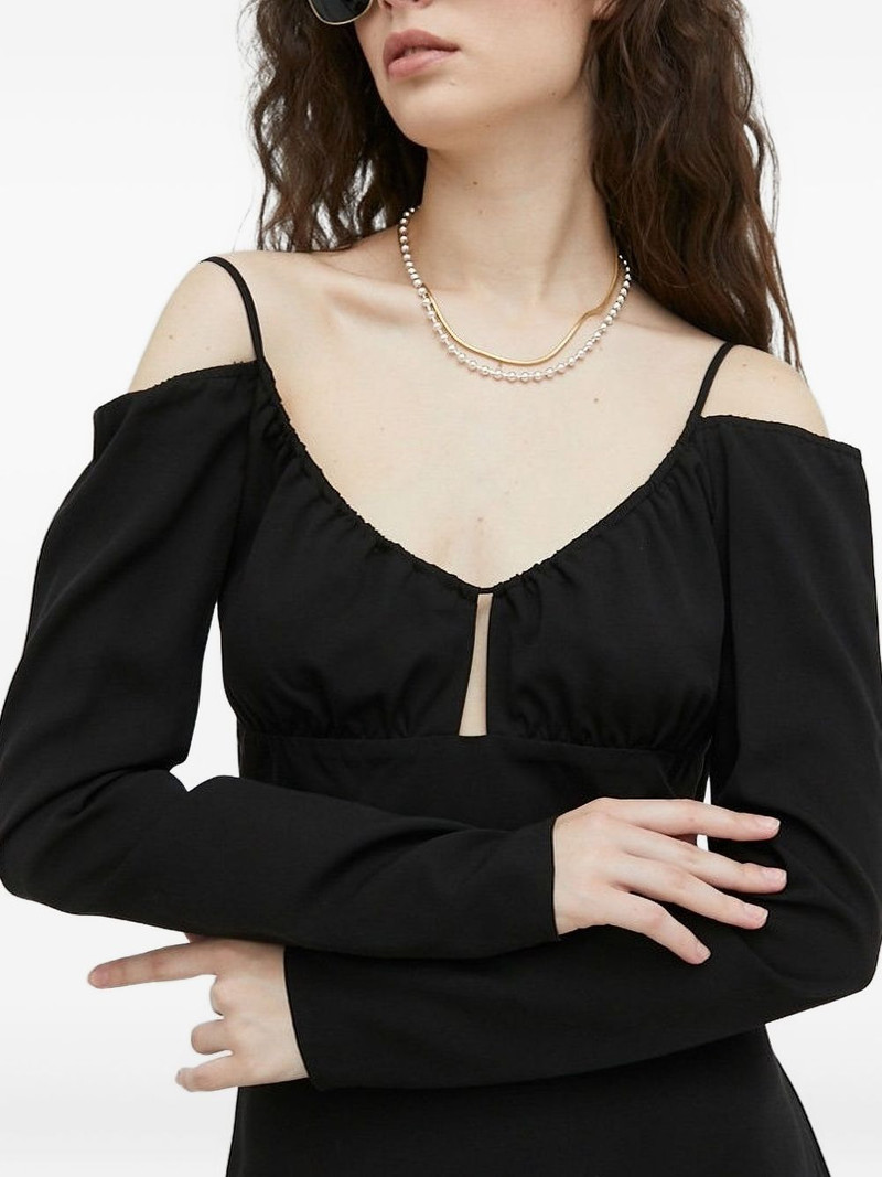 off-shoulder midi dress 3