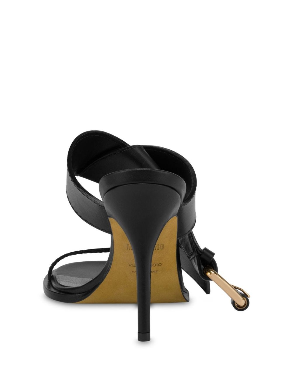 decorative-buckle mules - 3
