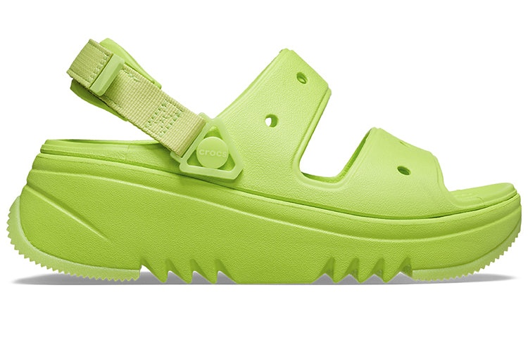 (WMNS) Crocs Classic Hiker Xscape Sandal 'Limeade' 208181-3UH - 3