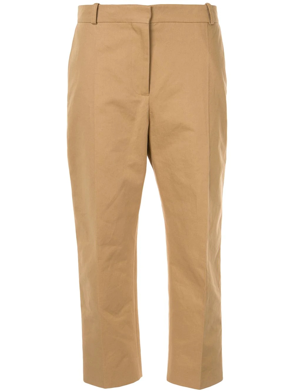 classic cropped trousers - 1