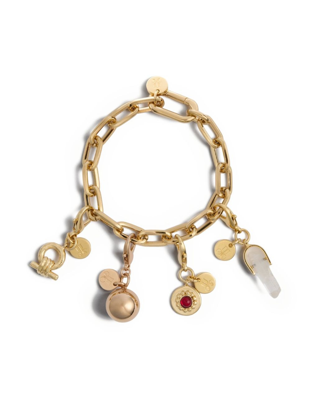 chain charm bracelet - 2