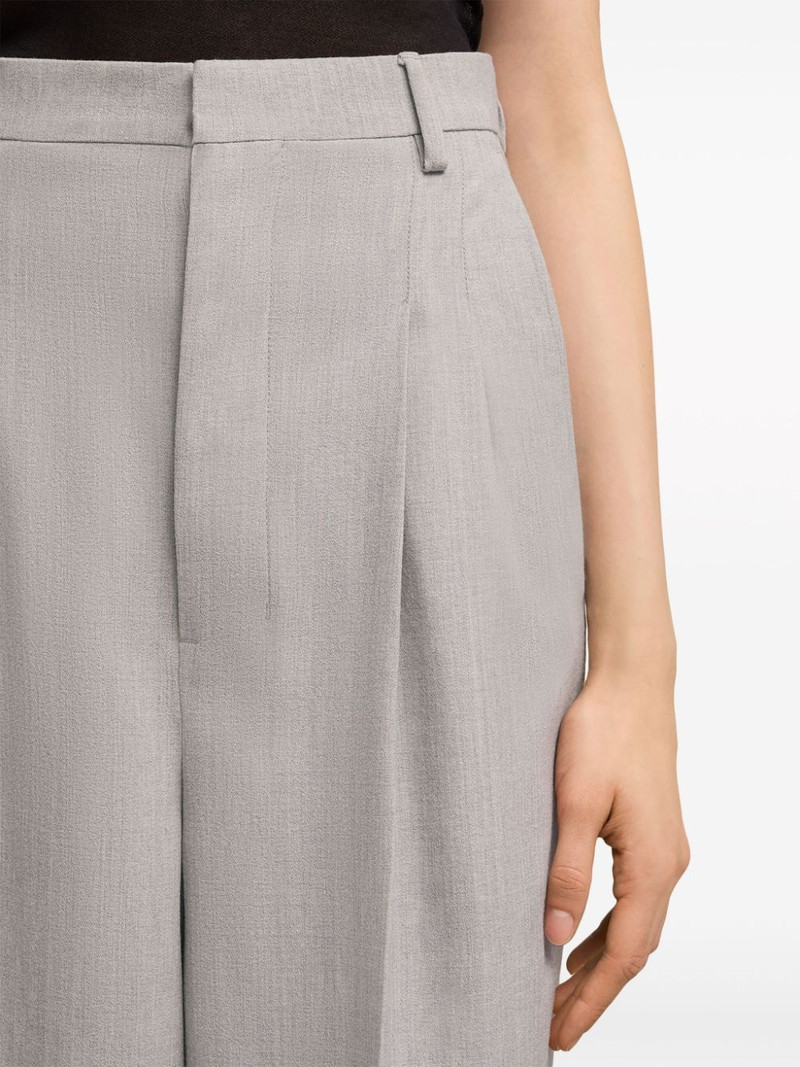 Pleated palazzo pants 6