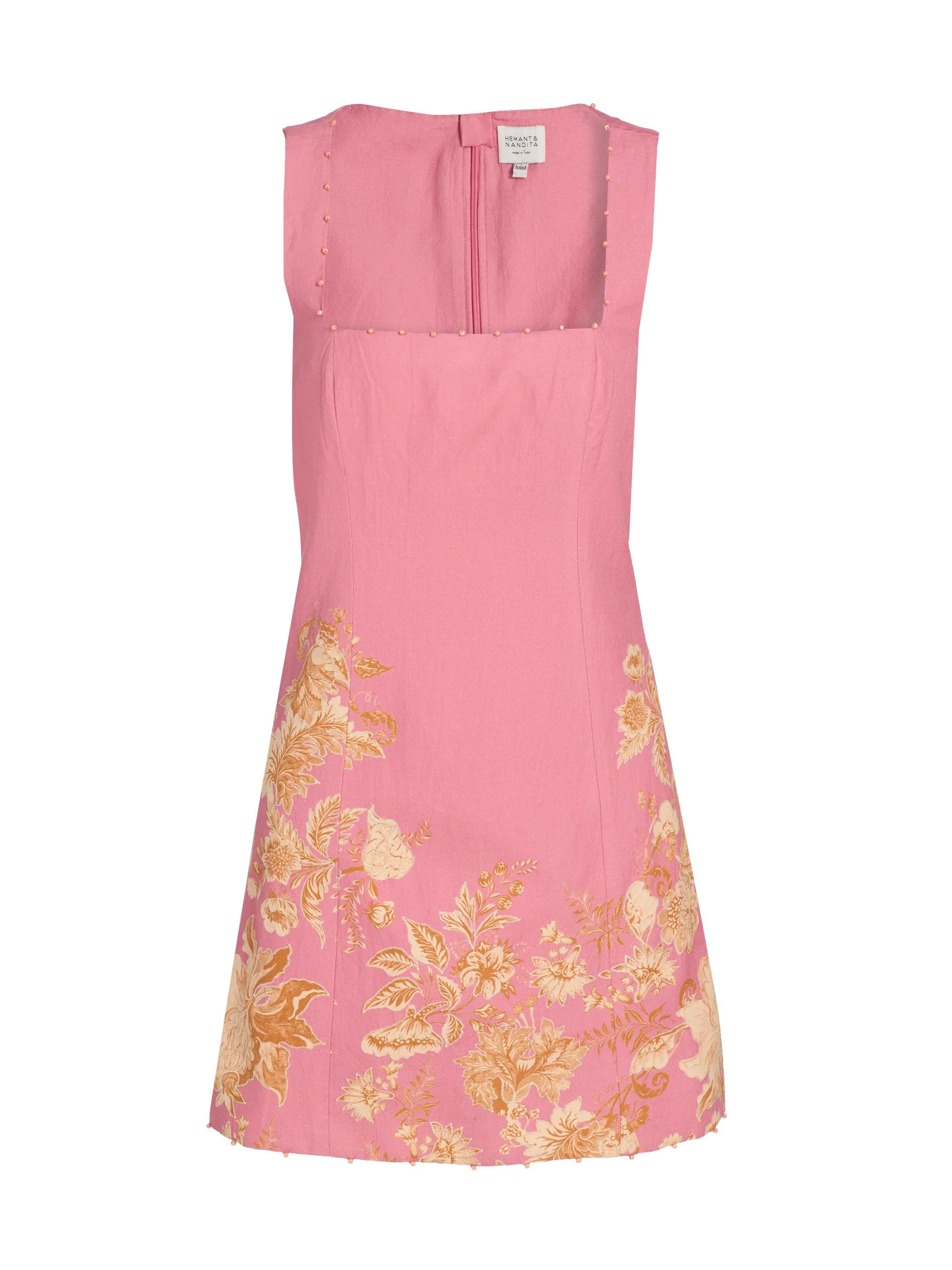 Women's Floral A-Line Minidress - Multi - 1
