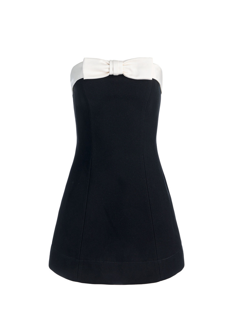KATYA SCULPTED BOW ROMPER 1