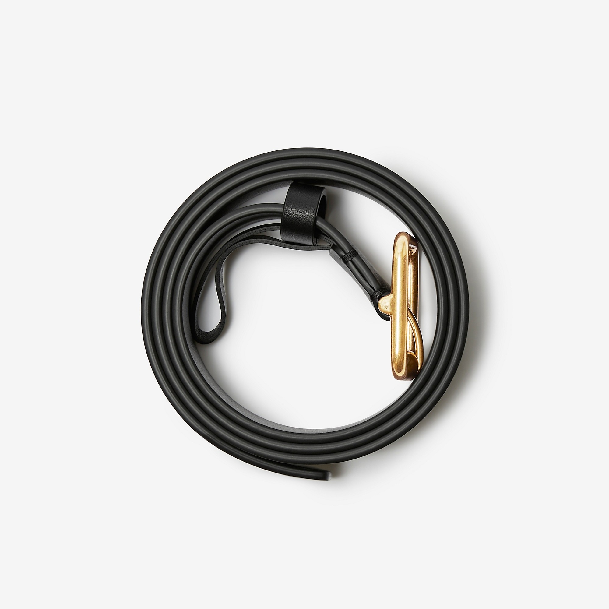 Leather B Buckle Belt - 2
