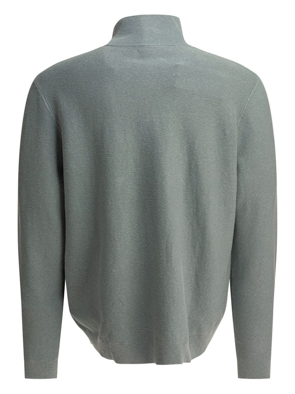 zip-fastening cardigan - 2