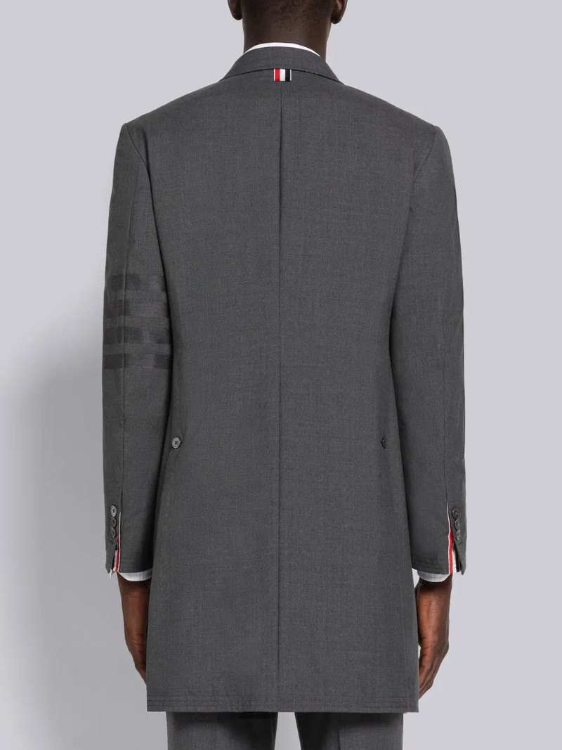 PLAIN WEAVE 4-BAR CHESTERFIELD OVERCOAT 3
