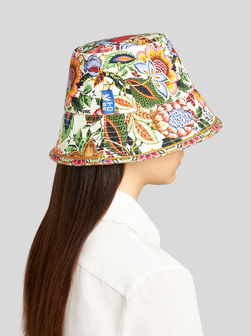 Etro PRINTED BUCKET HAT outlook