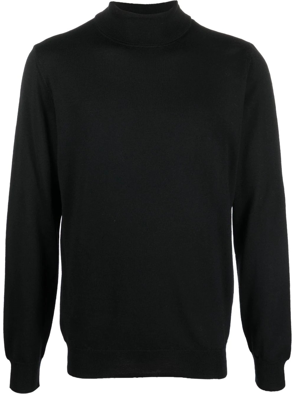 roll neck knit jumper - 1