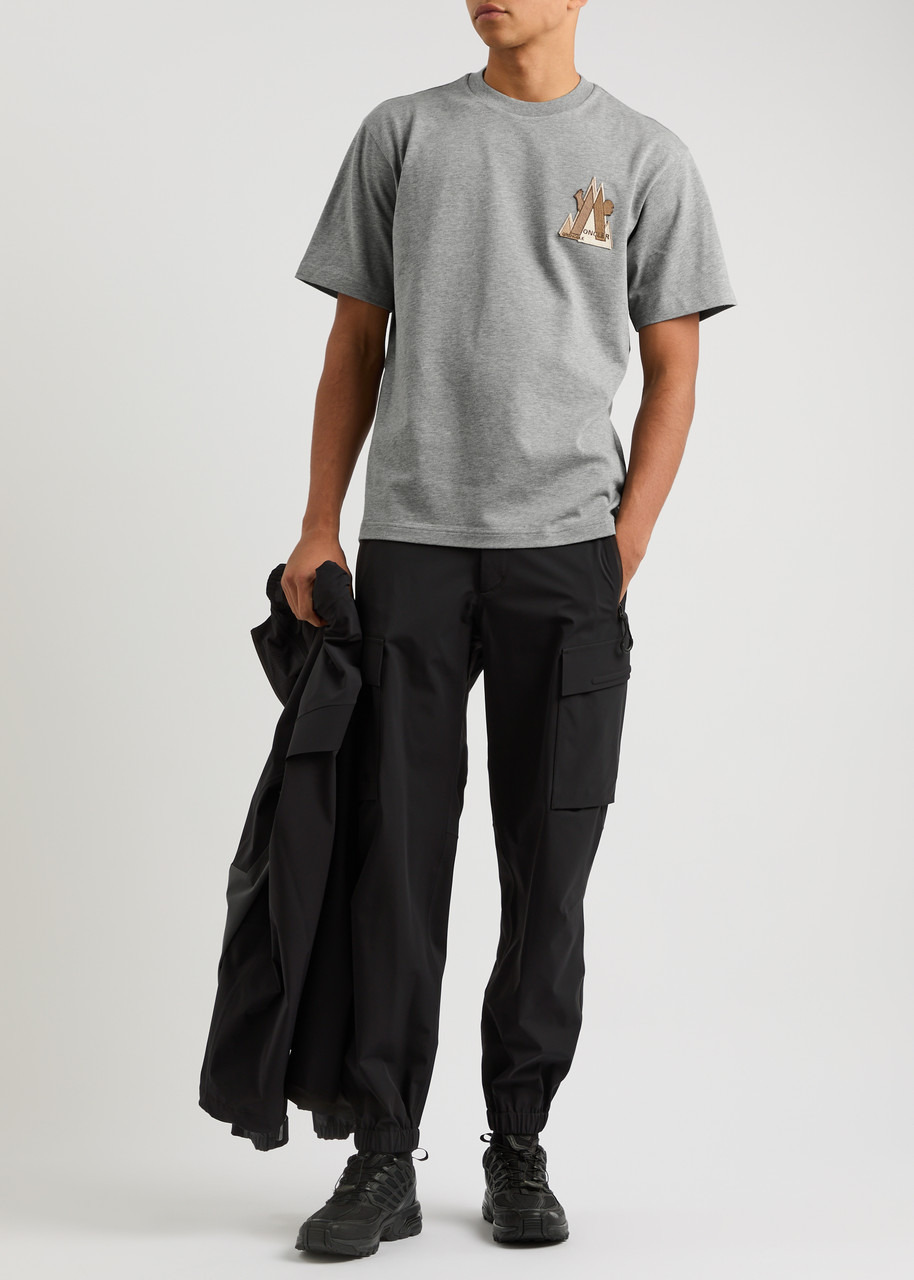 Moncler Grenoble Day-Namic Logo Cotton T-shirt - 4
