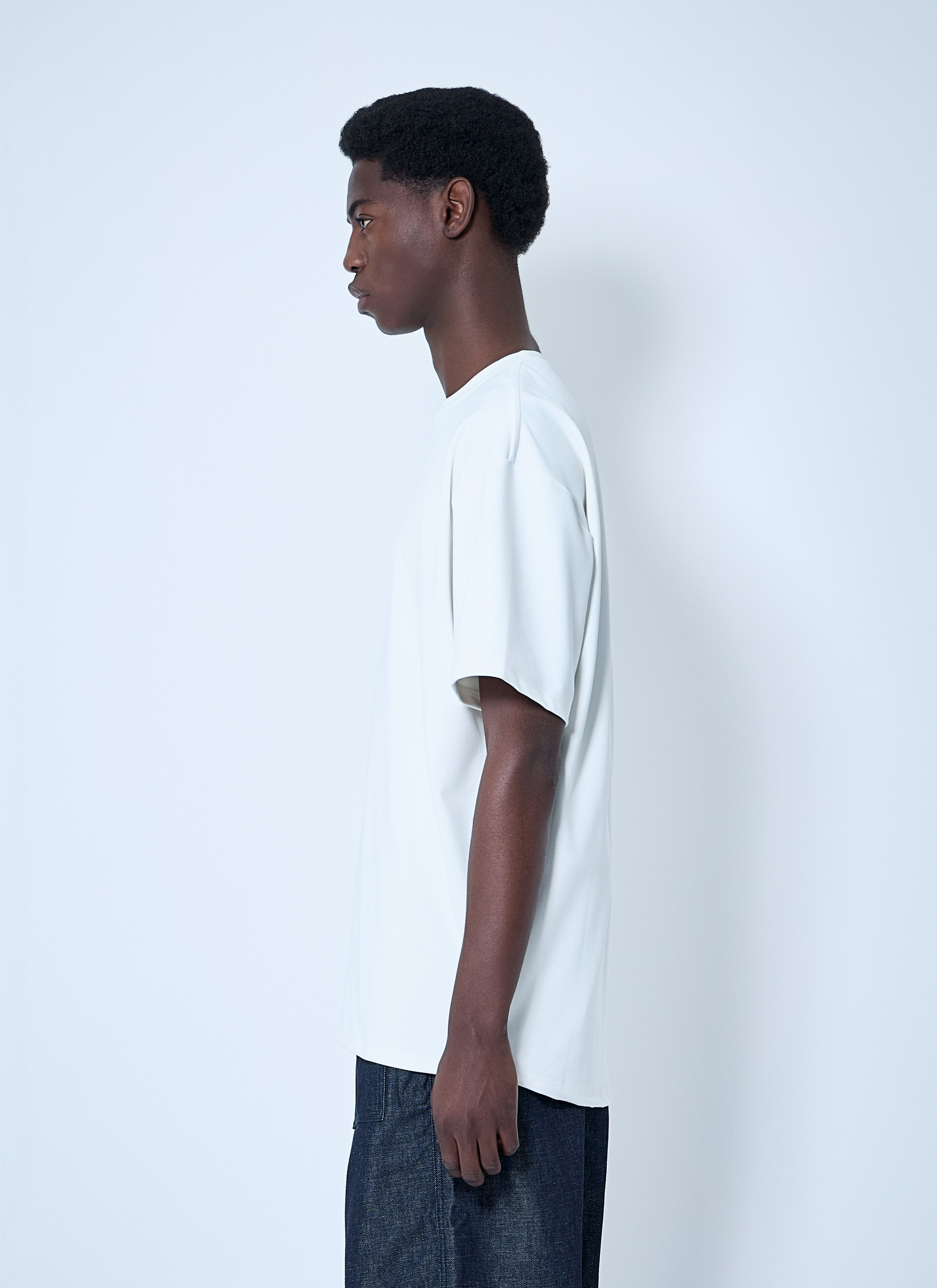 Mugler Men Cut-Out T-Shirt - 3