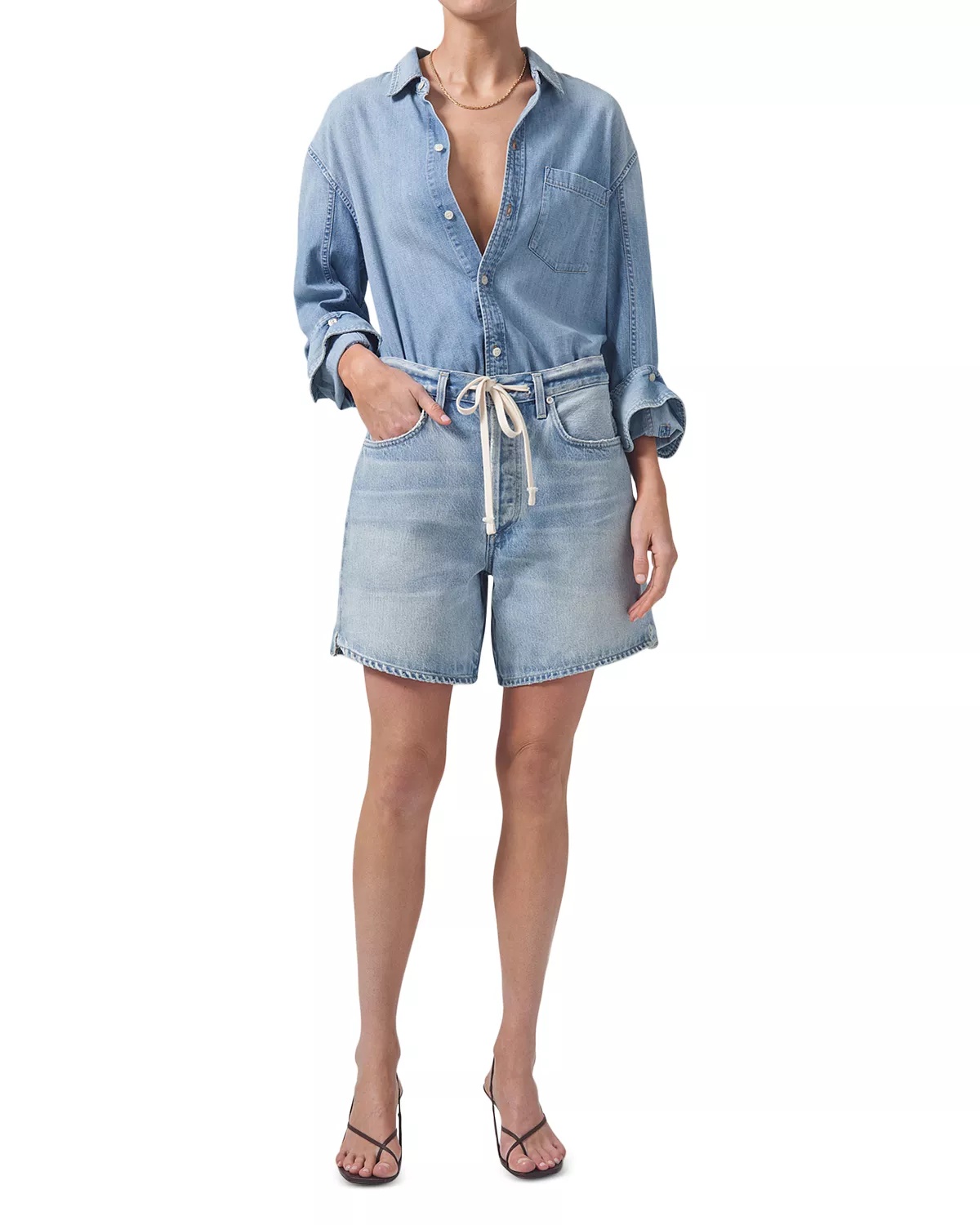 Brynn Denim Shorts in Jesamyn - 4