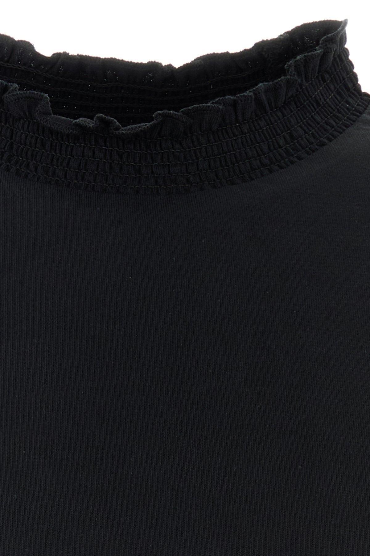 Black cotton t-shirt - 3