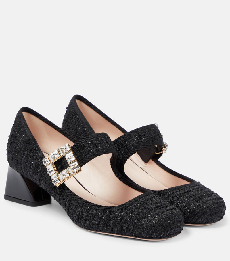 Très Vivier embellished Mary Jane pumps 1