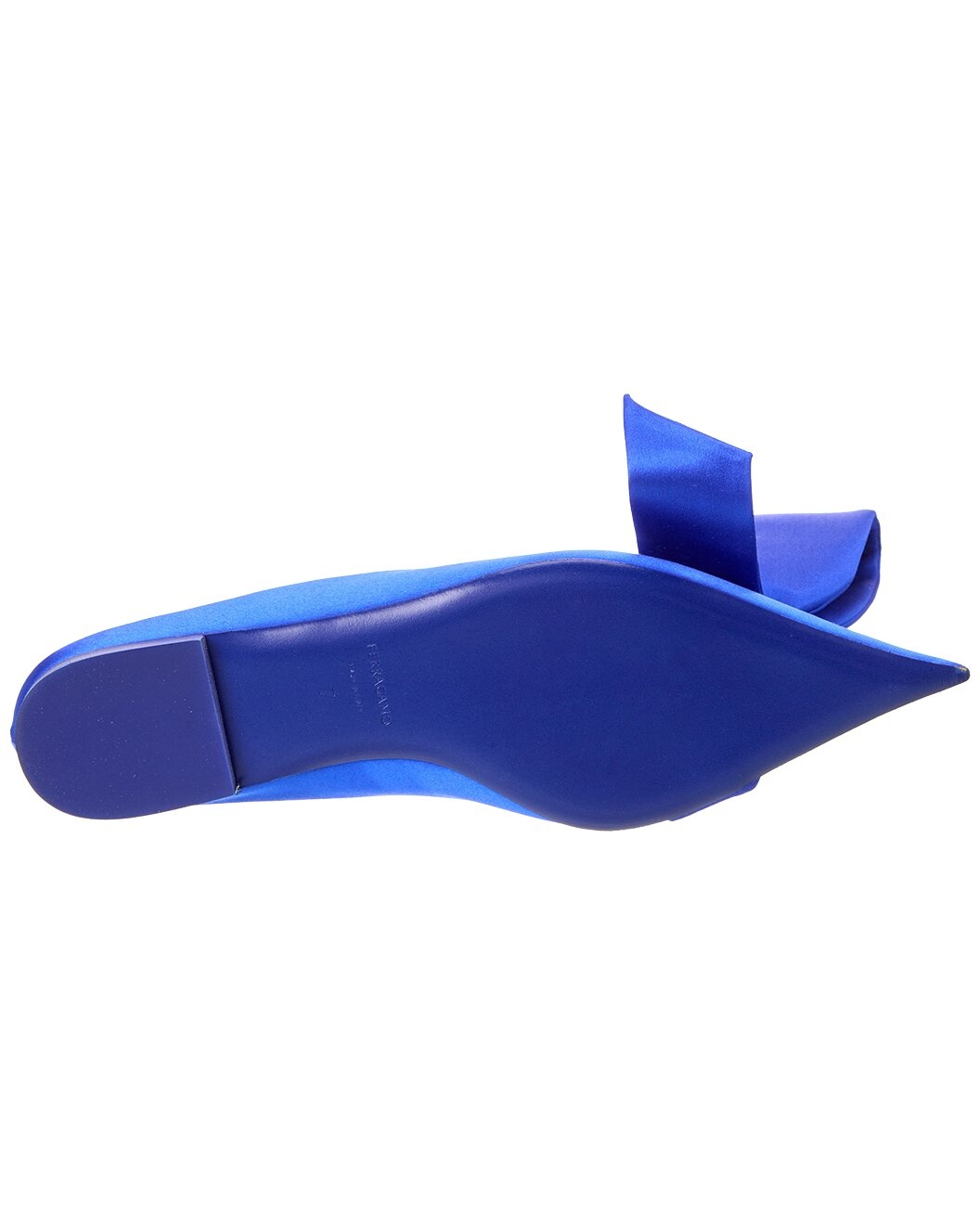 Ferragamo Emii T Satin Flat - 4