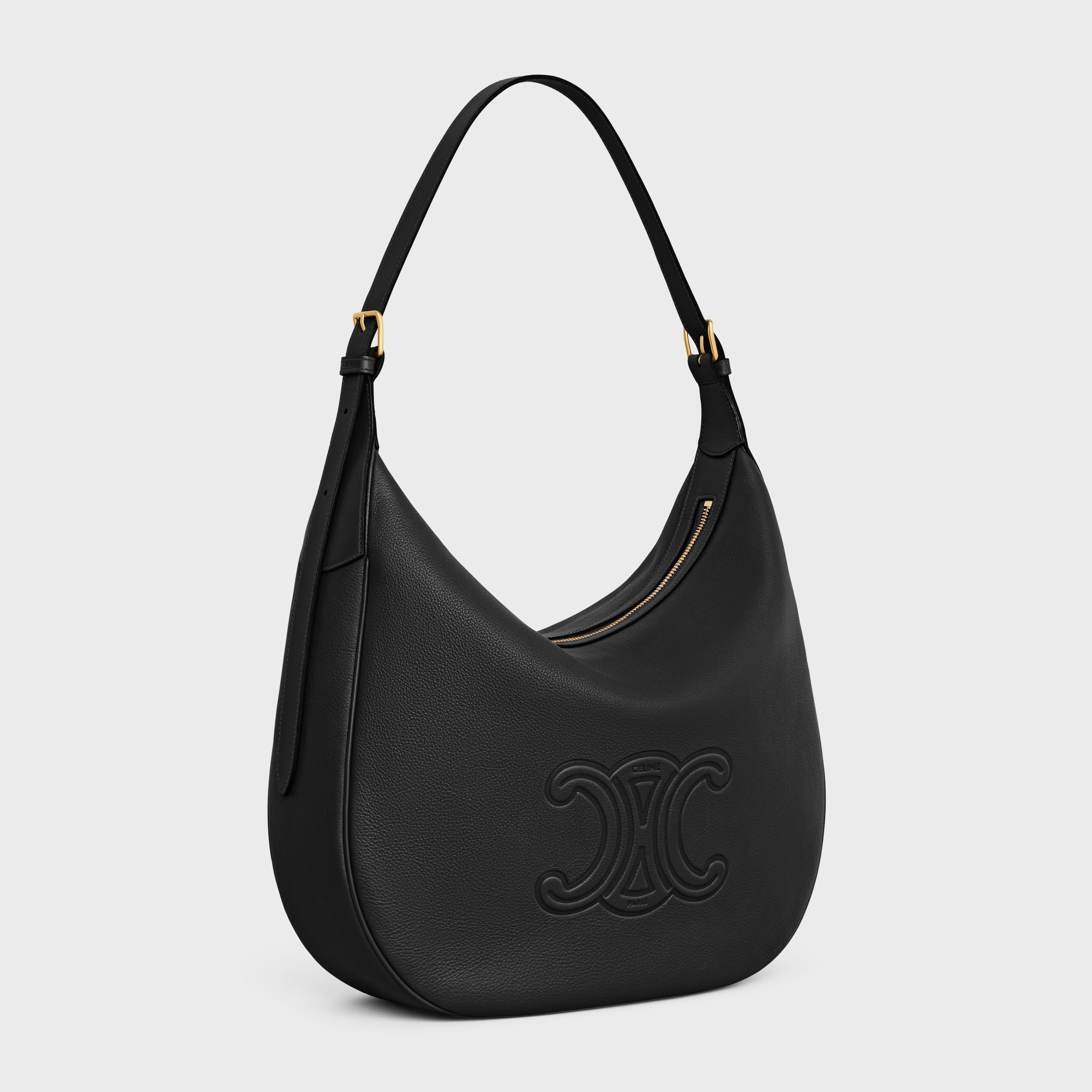 LARGE HELOÏSE CUIR TRIOMPHE BAG in supple calfskin - 2