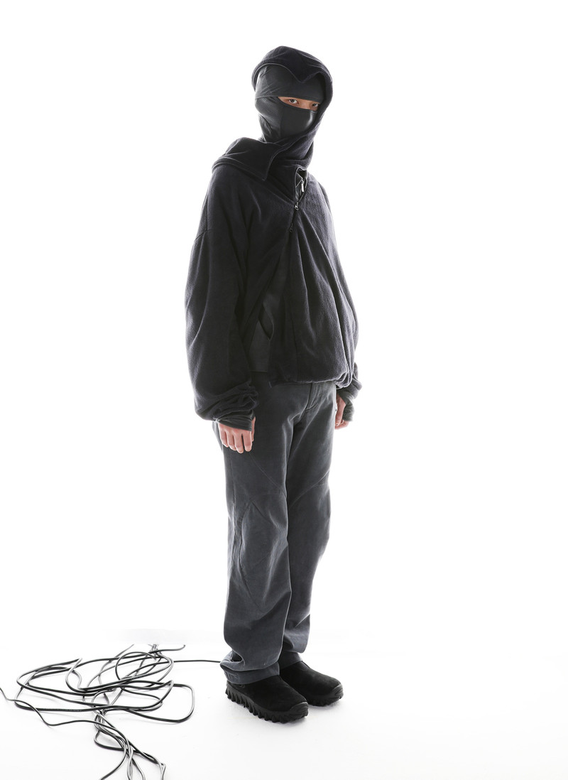 POST ARCHIVE FACTION (PAF) 5.1 HOODIE CENTER (BLACK) outlook
