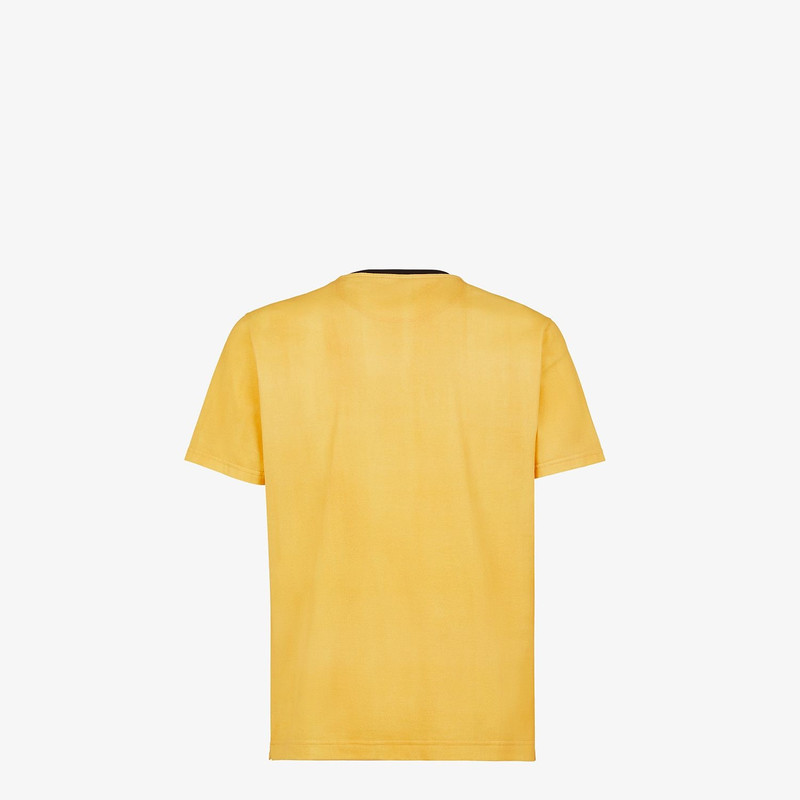FENDI Yellow cotton T-shirt outlook