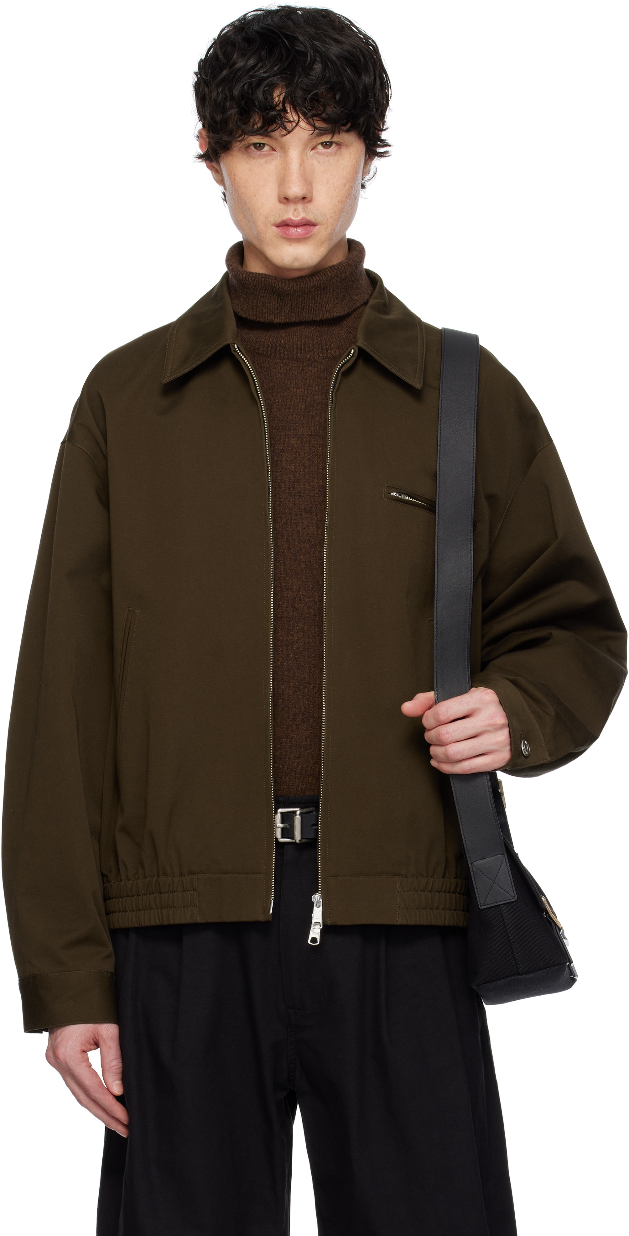 Brown Richard Drizzler Jacket - 2