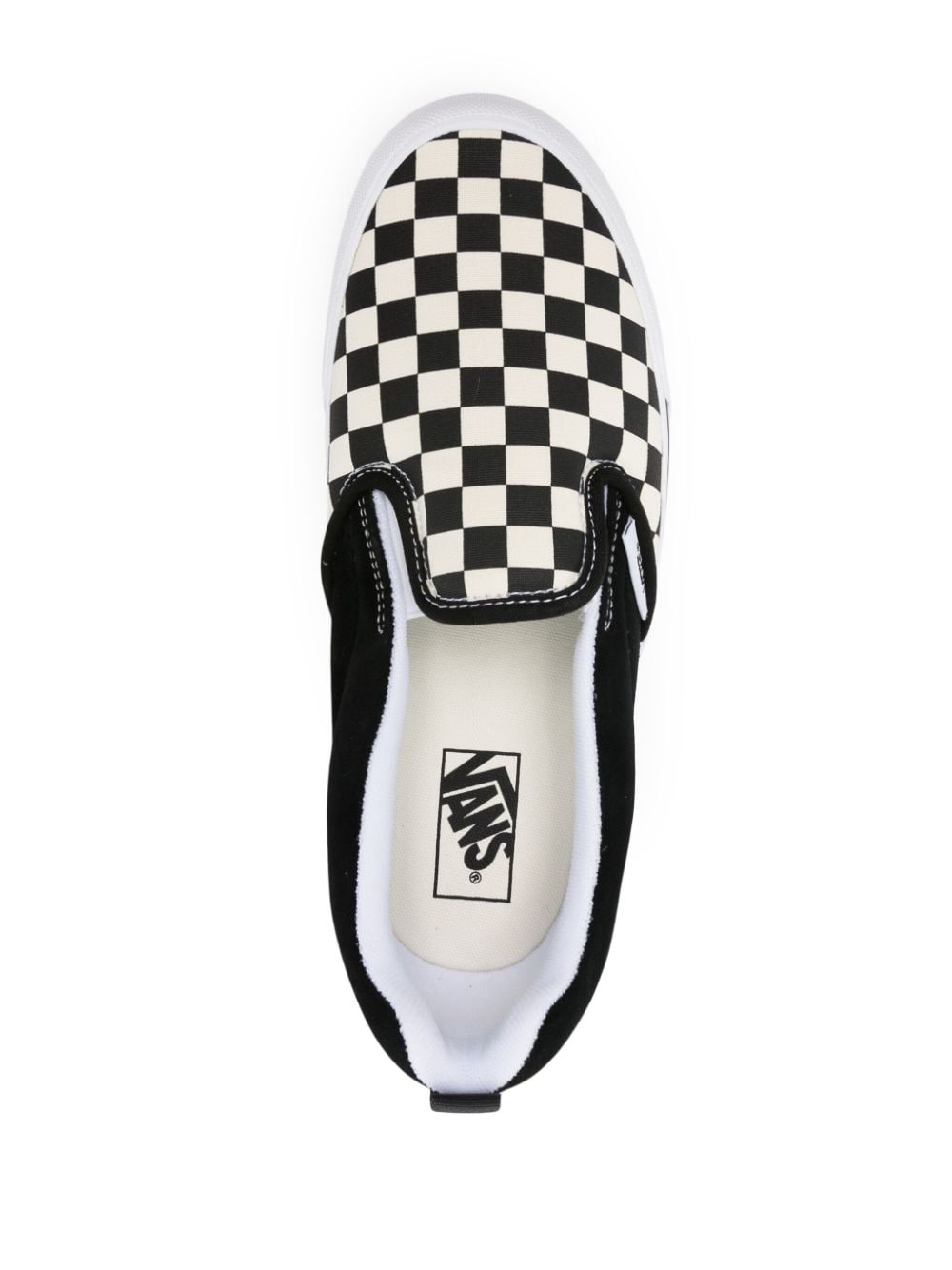 Knu Slip checkboard-pattern sneakers - 4