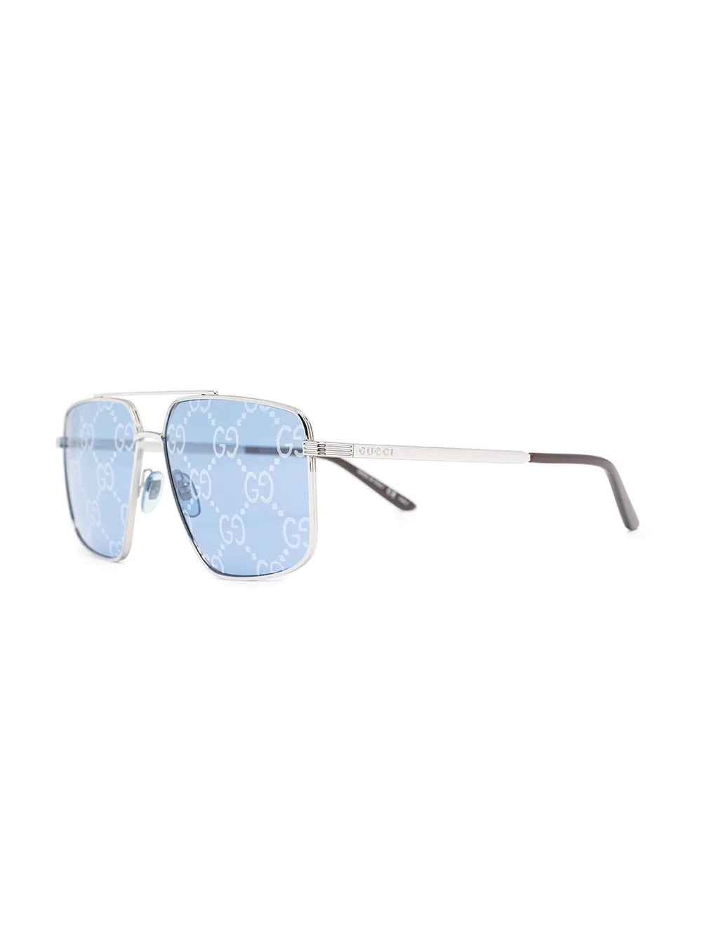 GG-lens square-frame sunglasses - 2