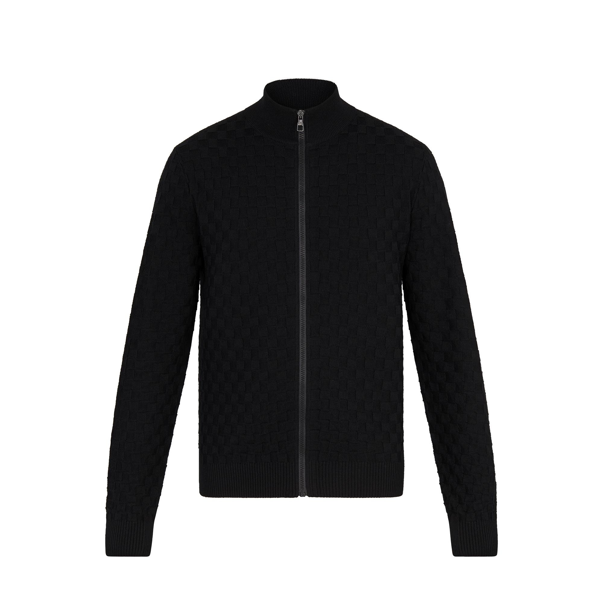 Louis Vuitton Lvse Monogram Fleece Tracksuit, Black, M