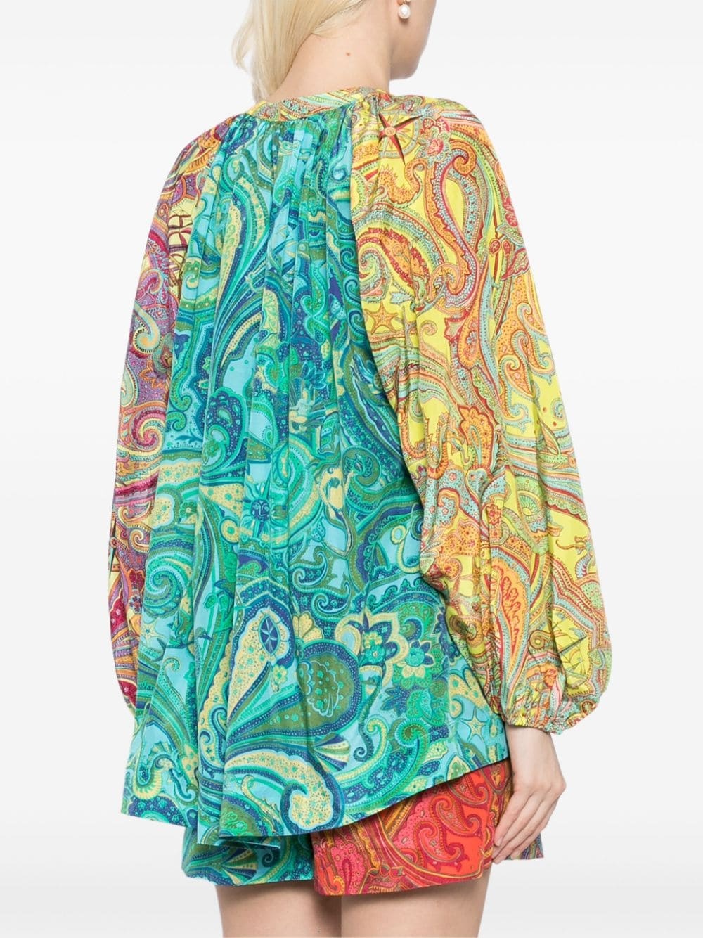 Ceto Spliced blouse - 4