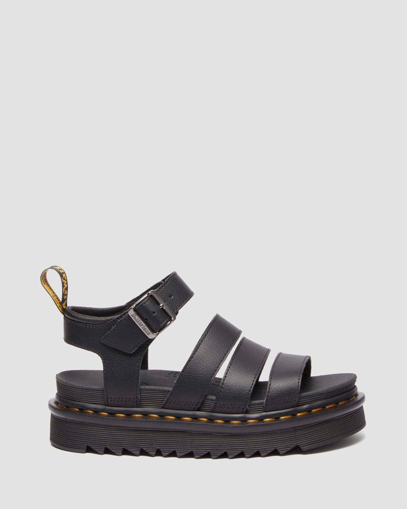 Blaire Athena Leather Strap Sandals - 1