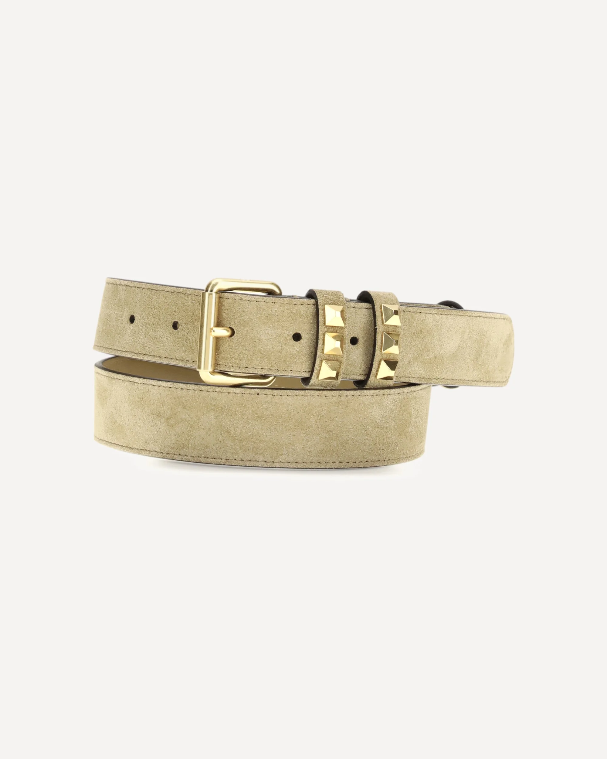 Suede Belt with Rockstuds - 1