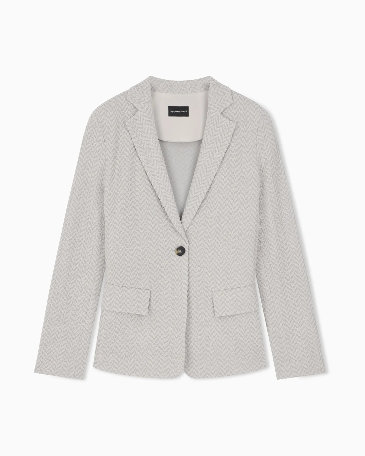 CHEVRON JACQUARD JERSEY JACKET SIGNATURE CAPSULE - 1