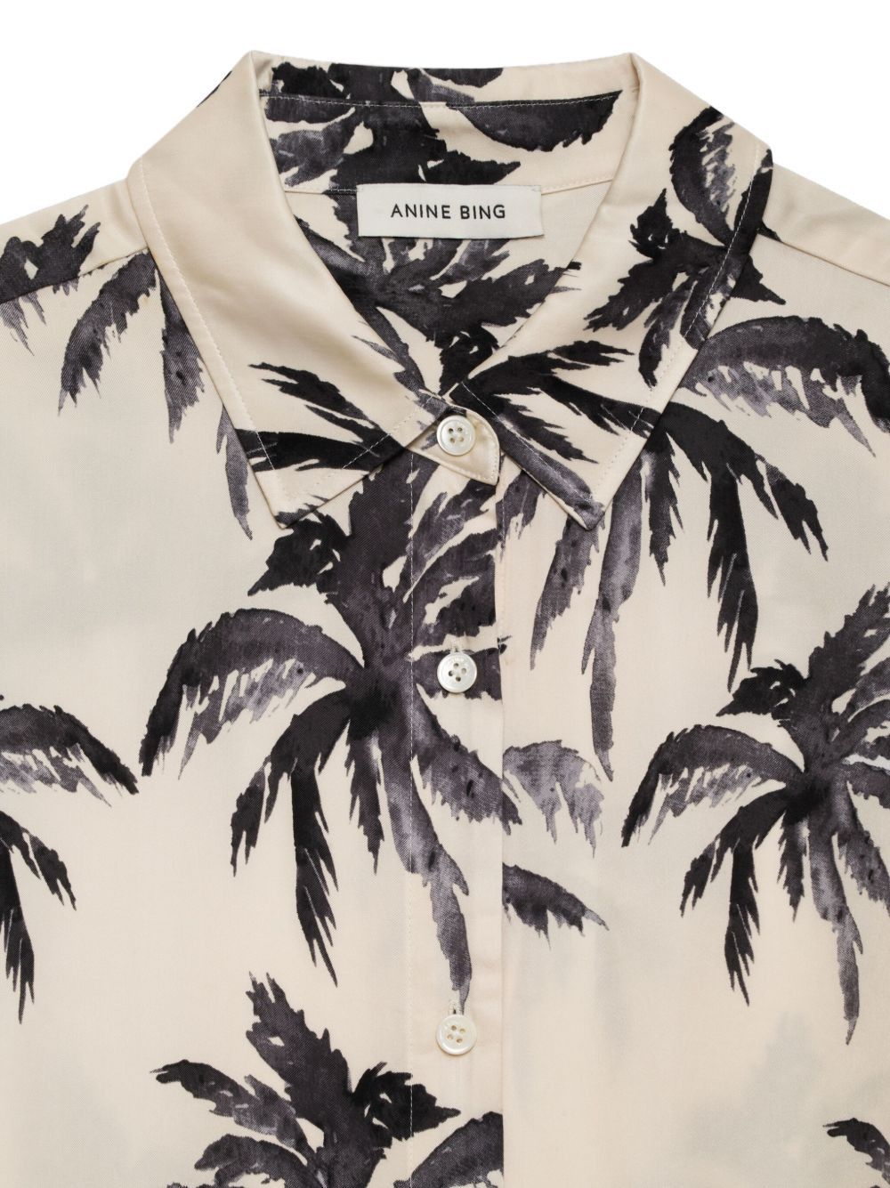 Tristan palm-print shirt - 4
