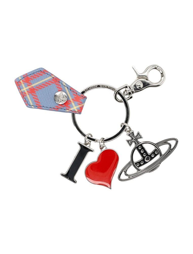 Multicolor metal keyring - 2