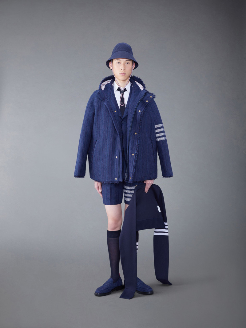 4 Bar-stripe tweed shorts 4