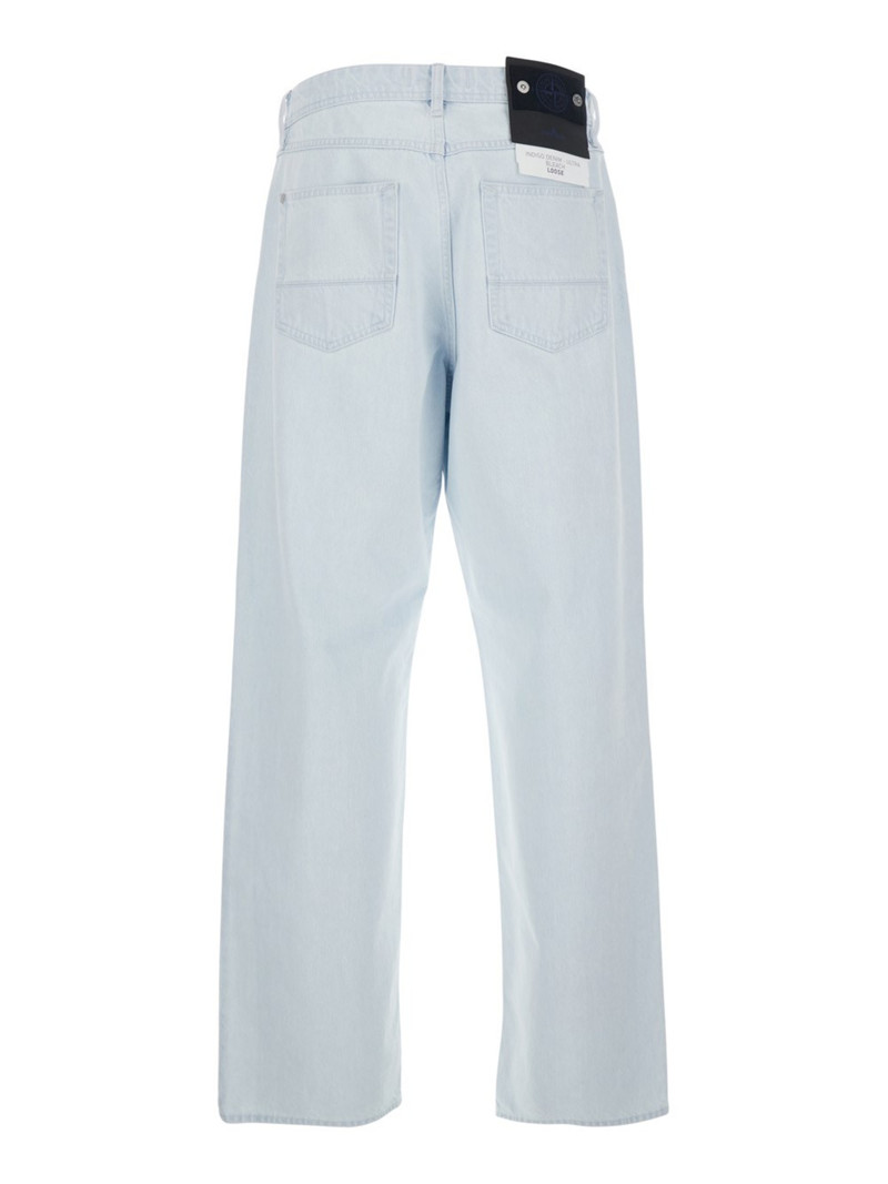 Stone Island Jeans with logo patch outlook