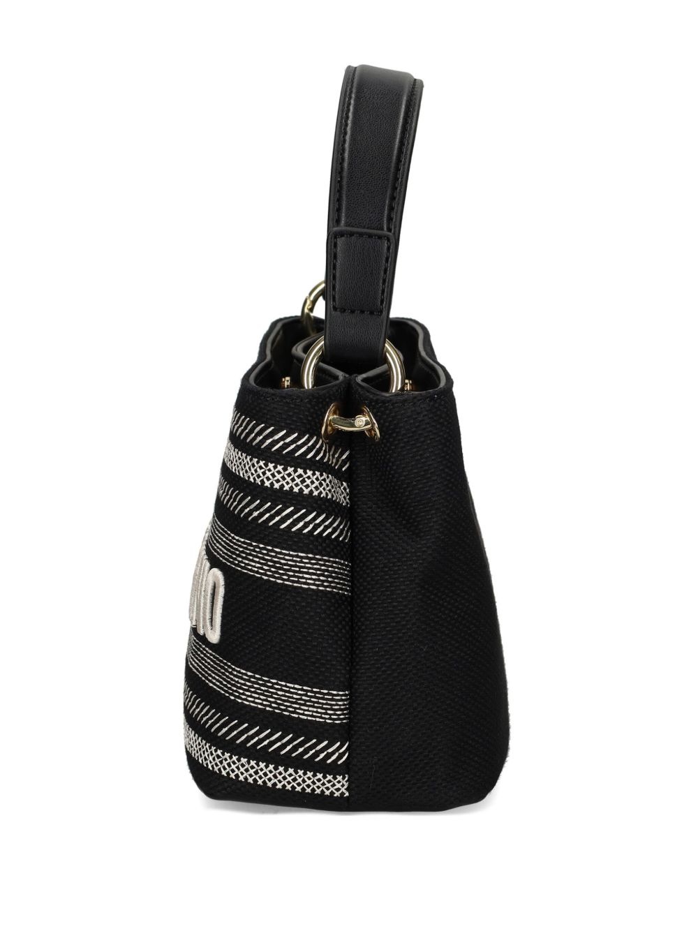 logo-embroidered tote bag - 4