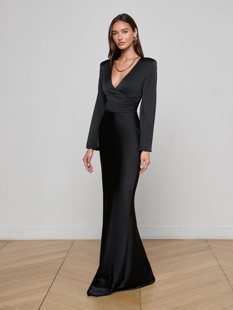 Manon Gown with Faux Fur 5