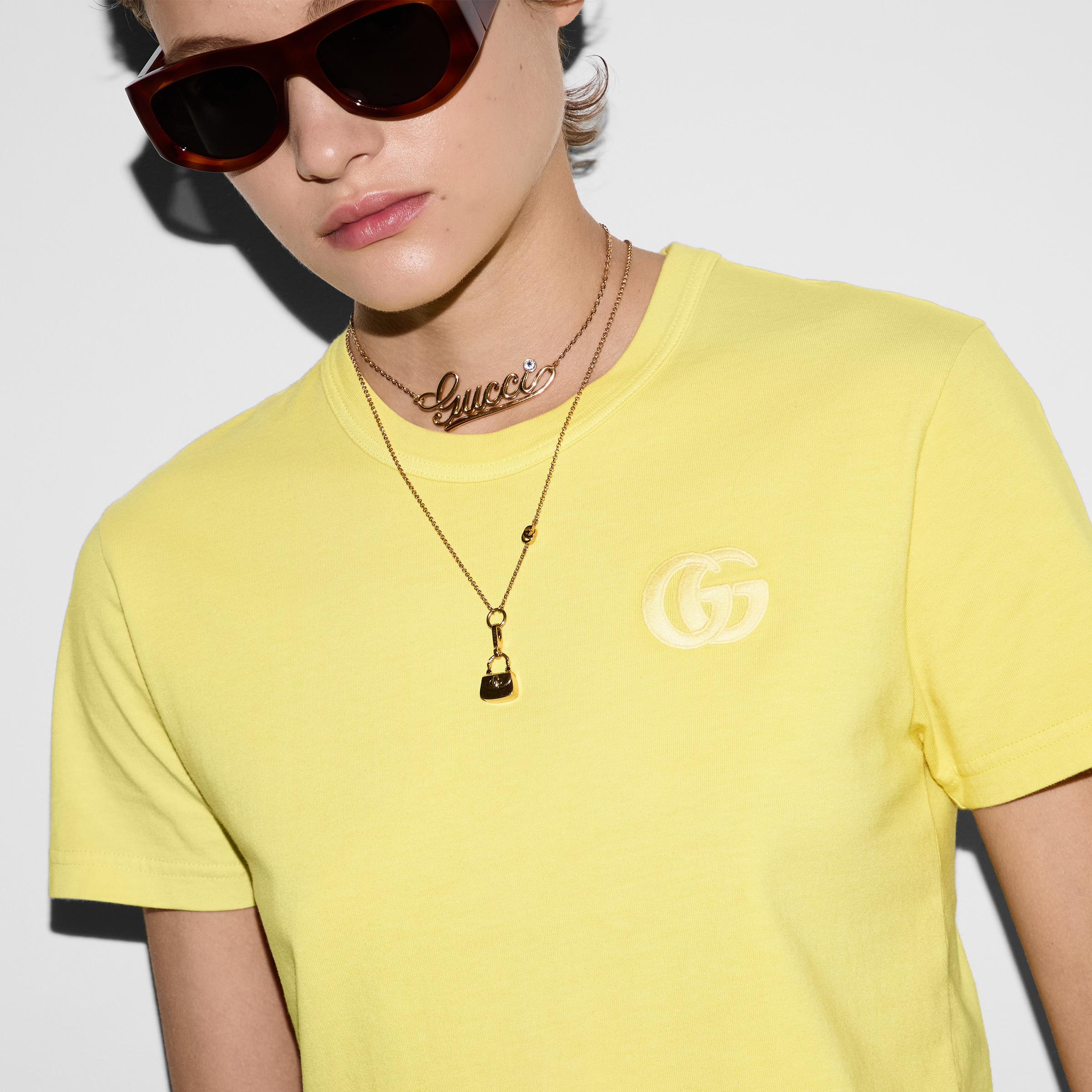 Embroidered cotton jersey T-shirt - 5
