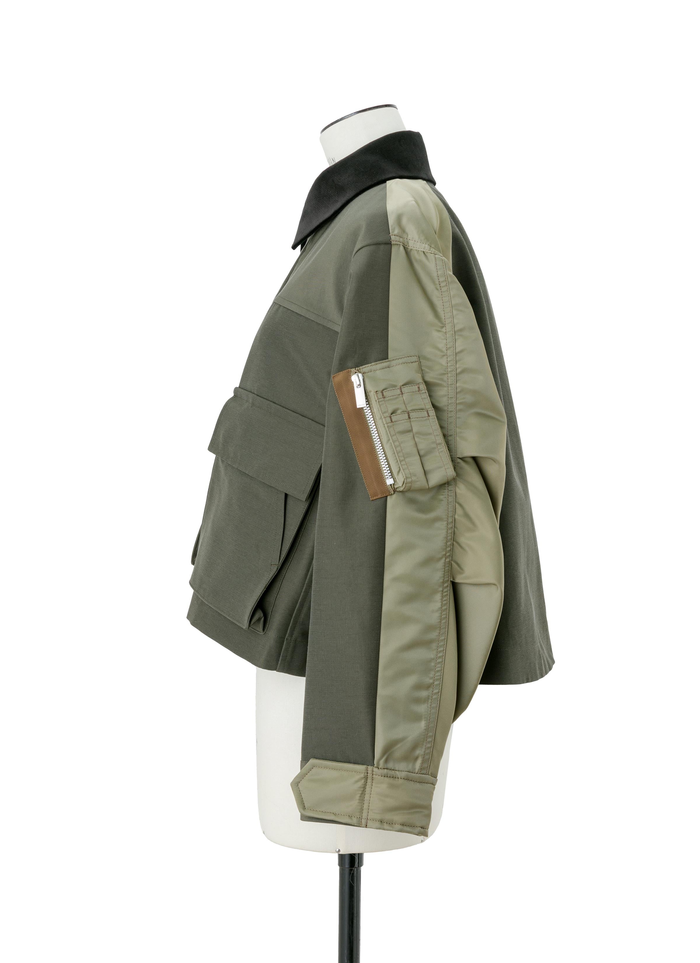 Grosgrain x Nylon Twill Blouson - 3