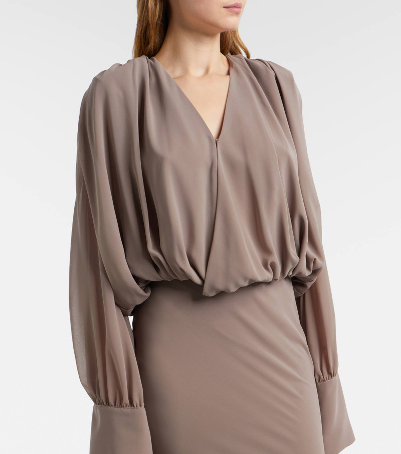 Scarf-detail maxi dress 8