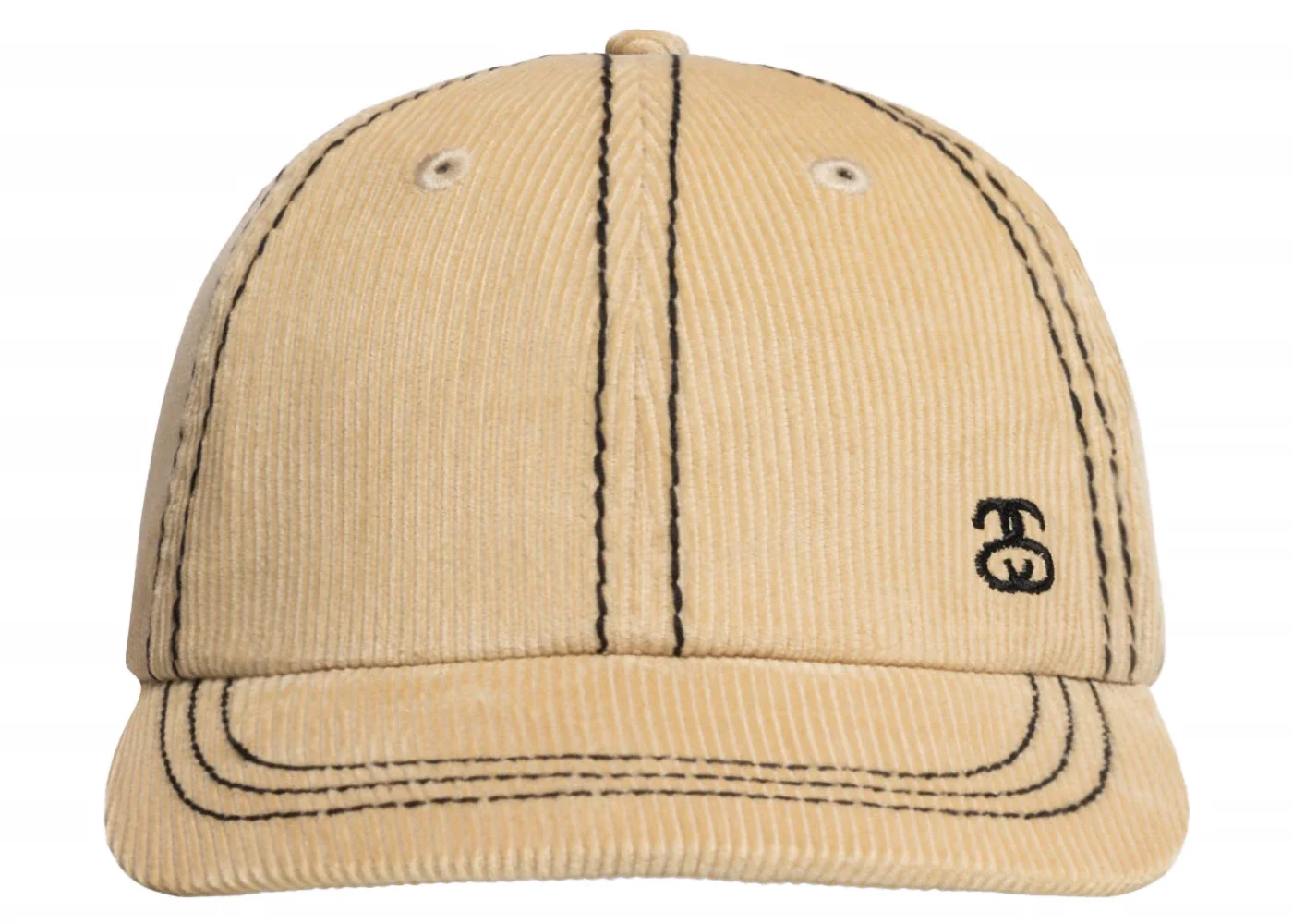 Stussy Low Profile SS-Link Stitched Strapback Cream - 1