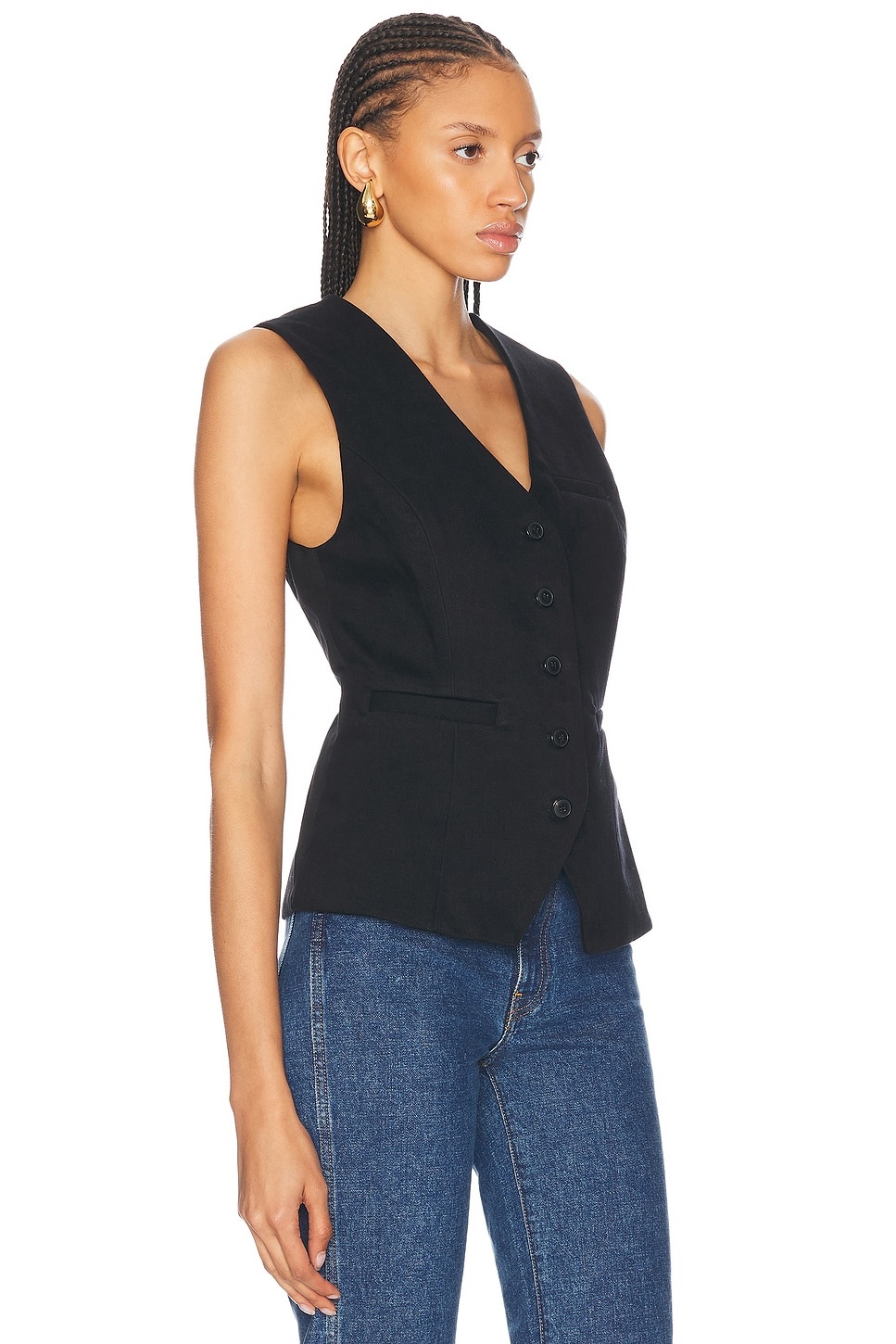 Jasmin Long Vest - 2