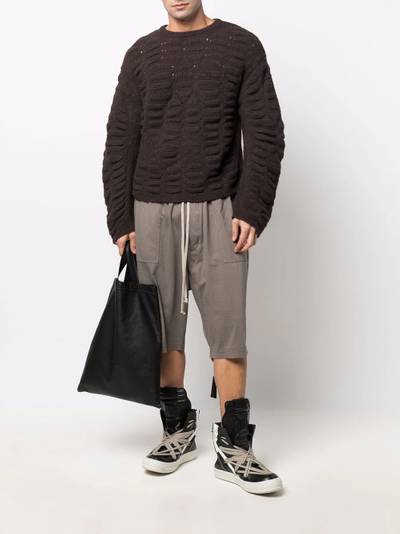 Rick Owens DRKSHDW oversized bermuda shorts outlook